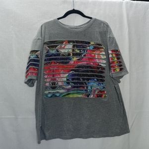 Switch Remarkable shirt womens  abstract art t shirt size 3xl